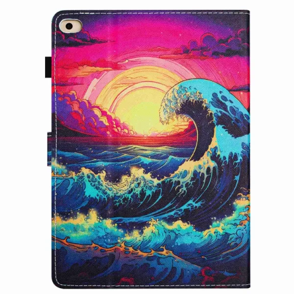 ART Zaklápacie puzdro pre Apple iPad 9.7 (2017) / 9.7 (2018) / iPad Air (1 / 2) WAVES