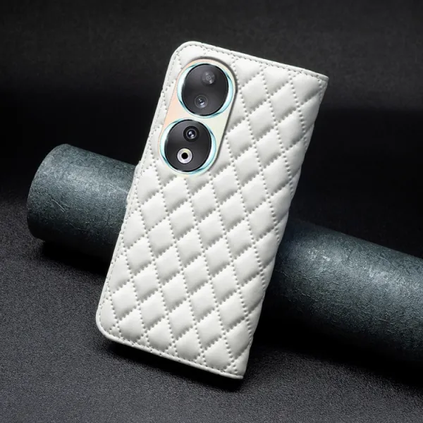 LATTICE Ochranné puzdro pre Honor 90 5G biele