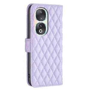 LATTICE Ochranné puzdro pre Honor 90 5G fialové