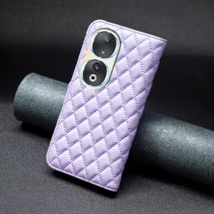LATTICE Ochranné puzdro pre Honor 90 5G fialové