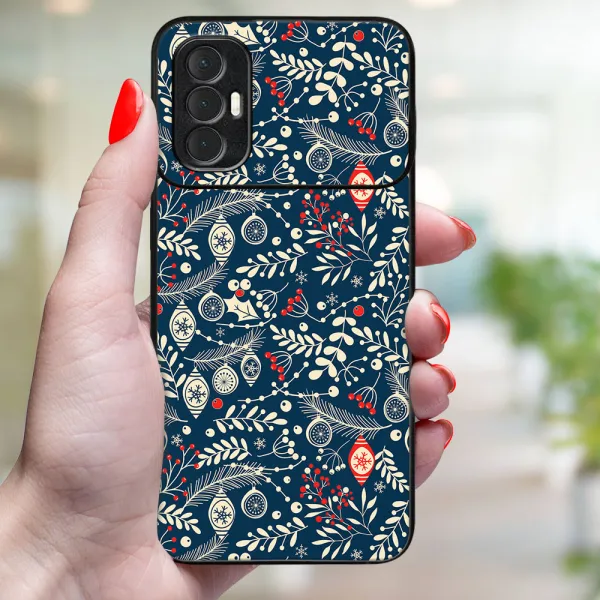 MY ART Kryt s vianočným dizajnom Tecno Spark 8 Pro MISTLETOE (070)