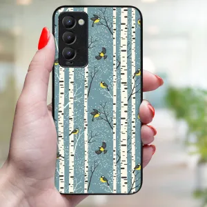 MY ART Kryt s vianočným dizajnom Tecno Camon 18 BIRCH (072)