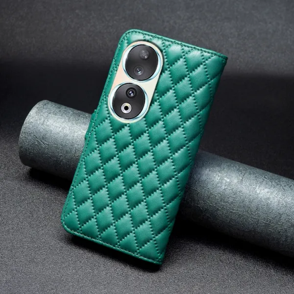 LATTICE Ochranné puzdro pre Honor 90 5G zelené