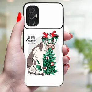 MY ART Kryt s vianočným dizajnom Tecno Spark 8 Pro MERRY CHRISTMAS (074)