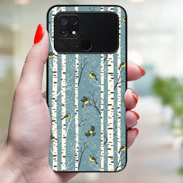 MY ART Kryt s vianočným dizajnom Xiaomi Poco C40 BIRCH (072)
