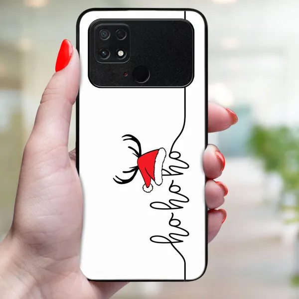 MY ART Kryt s vianočným dizajnom Xiaomi Poco C40 HOHOHO (073)
