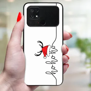 MY ART Kryt s vianočným dizajnom Xiaomi Poco C40 HOHOHO (073)