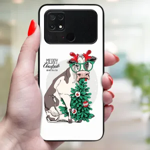 MY ART Kryt s vianočným dizajnom Xiaomi Poco C40 MERRY CHRISTMAS (074)