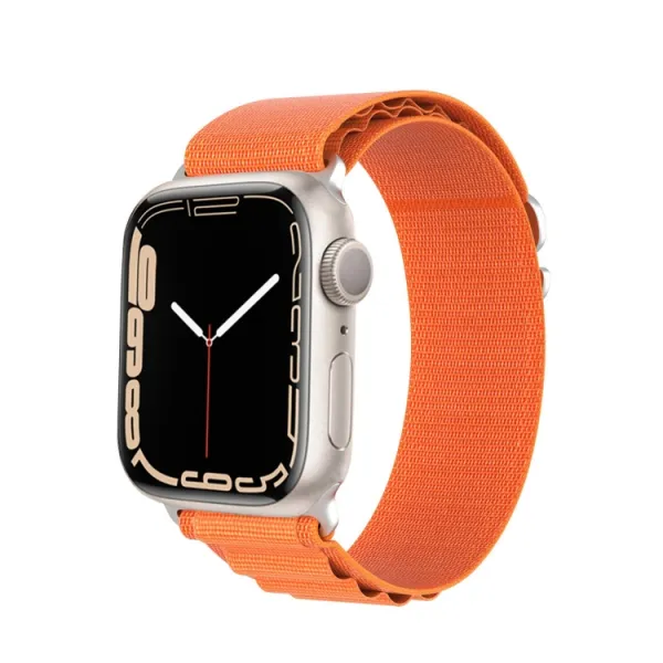 DUX GS Nylonový remienok pre Apple Watch SE / SE 2022 / SE 2023 / SE 2025 (40mm) oranžový