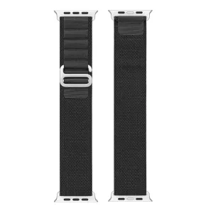 DUX GS Nylonový remienok pre Apple Watch SE / SE 2022 / SE 2023 / SE 2025 (40mm) čierny