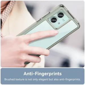CRYSTAL Ochranný kryt pre Motorola Edge 40 Neo šedý