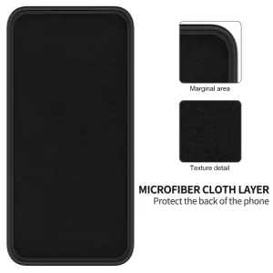 RUBBER Ochranný obal pre Honor Magic6 Pro čierny
