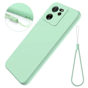 RUBBER Ochranný kryt pre Xiaomi 13T / 13T Pro zelený