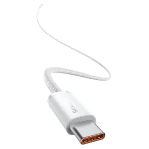 BASEUS CALD000202 100W Kábel USB Typ-C / USB Typ-C 1m biely