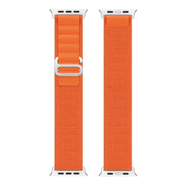 DUX GS Nylonový remienok pre Apple Watch SE / SE 2022 / SE 2023 / SE 2025 (40mm) oranžový