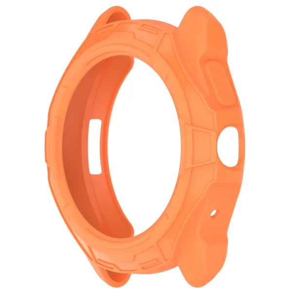 TPU HALF COVER Kryt pre TicWatch Pro 5 oranžový