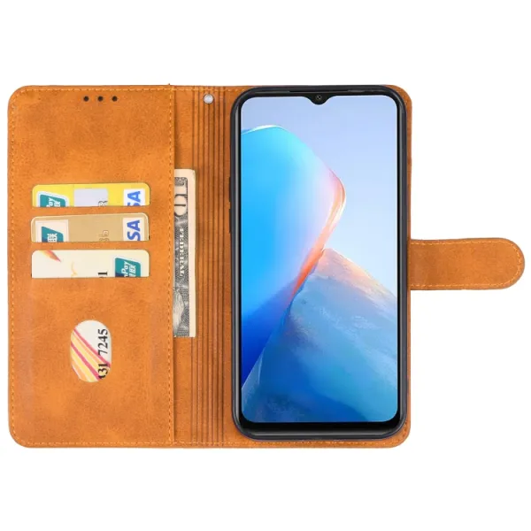 SMOOTH Peňaženkové puzdro pre Infinix Smart 7 HD hnedé
