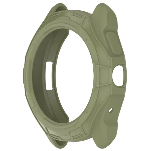 TPU HALF COVER Kryt pre TicWatch Pro 5 zelený