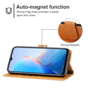 SMOOTH Peňaženkové puzdro pre Infinix Smart 7 HD hnedé