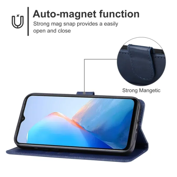 SMOOTH Peňaženkové puzdro pre Infinix Smart 7 HD modré