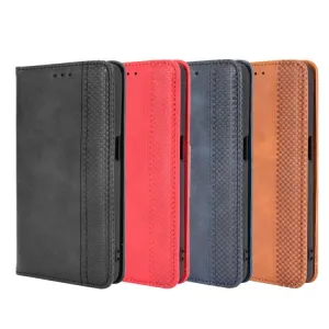 BUSINESS Peňaženkový kryt pre Ulefone Armor X10 / X10 Pro červený