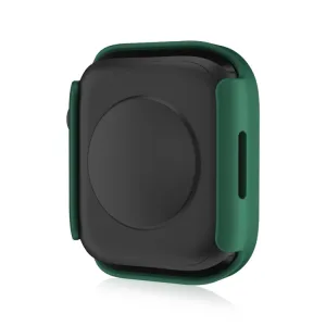 PC FULL COVER Plastový kryt so sklom pre Apple Watch SE / SE 2022 / SE 2023 / SE 2025 (40mm) zelený