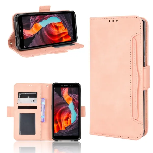 SLOT Peňaženkový obal pre Ulefone Armor X10 / X10 Pro ružový