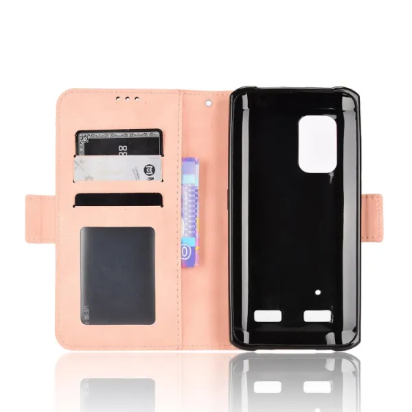 SLOT Peňaženkový obal pre Ulefone Armor X10 / X10 Pro ružový