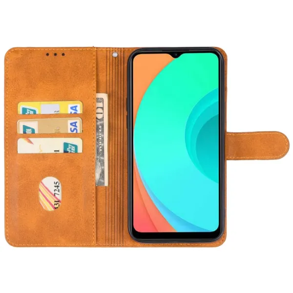 SMOOTH Peňaženkové puzdro pre Infinix Smart 7 hnedé