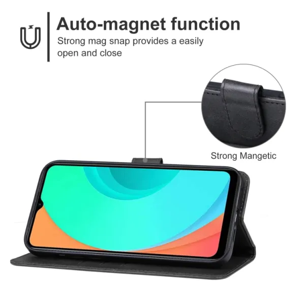 SMOOTH Peňaženkové puzdro pre Infinix Smart 7 čierne