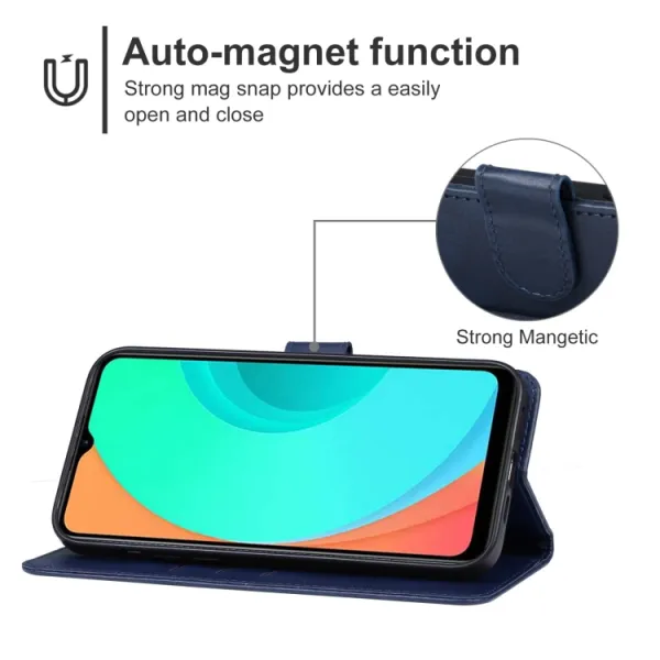 SMOOTH Peňaženkové puzdro pre Infinix Smart 7 modré