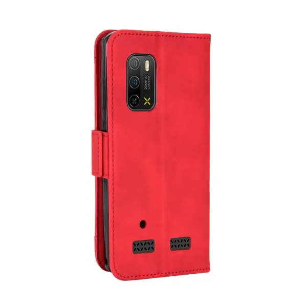 SLOT Peňaženkový obal pre Ulefone Armor X10 / X10 Pro červený
