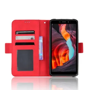SLOT Peňaženkový obal pre Ulefone Armor X10 / X10 Pro červený