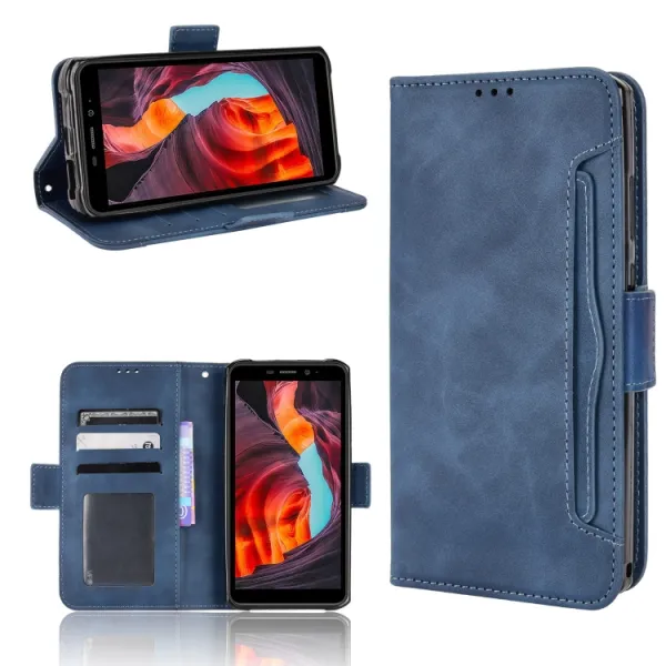 SLOT Peňaženkový obal pre Ulefone Armor X10 / X10 Pro modrý