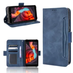 SLOT Peňaženkový obal pre Ulefone Armor X10 / X10 Pro modrý
