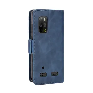 SLOT Peňaženkový obal pre Ulefone Armor X10 / X10 Pro modrý