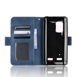 SLOT Peňaženkový obal pre Ulefone Armor X10 / X10 Pro modrý