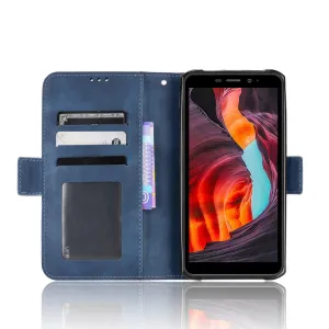 SLOT Peňaženkový obal pre Ulefone Armor X10 / X10 Pro modrý
