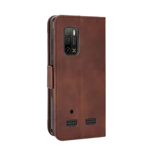 SLOT Peňaženkový obal pre Ulefone Armor X10 / X10 Pro hnedý