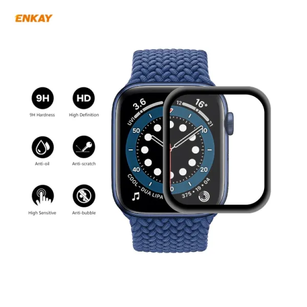 ENKAY 3D Ochranné sklo pre Apple Watch SE / SE 2022 / SE 2023 / SE 2025 (44mm)