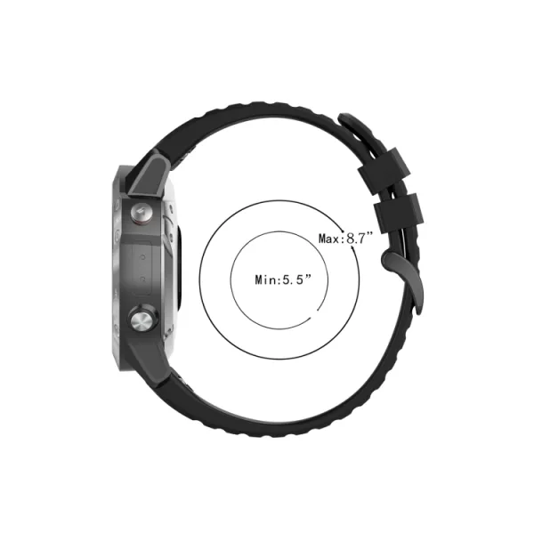 RUBBER Remienok Garmin Forerunner 935 / 945 šedý