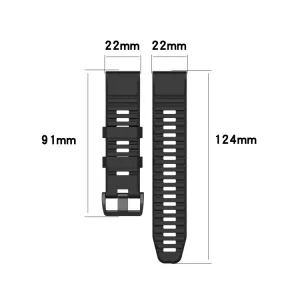 RUBBER Remienok Garmin Forerunner 935 / 945 šedý