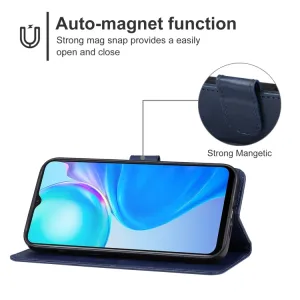 SMOOTH Peňaženkové puzdro pre Blackview A85 modrý