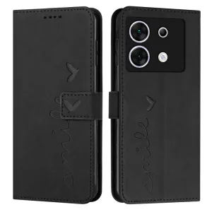 ART SMILE Peňaženkový obal s remienkom pre Infinix Zero 30 5G čierny