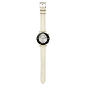 LEATHER Kožený remienok pre Huawei Watch GT 4 41mm béžový