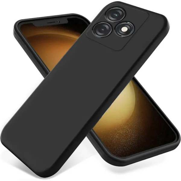 RUBBER Ochranný kryt pre Tecno Spark 10 čierny