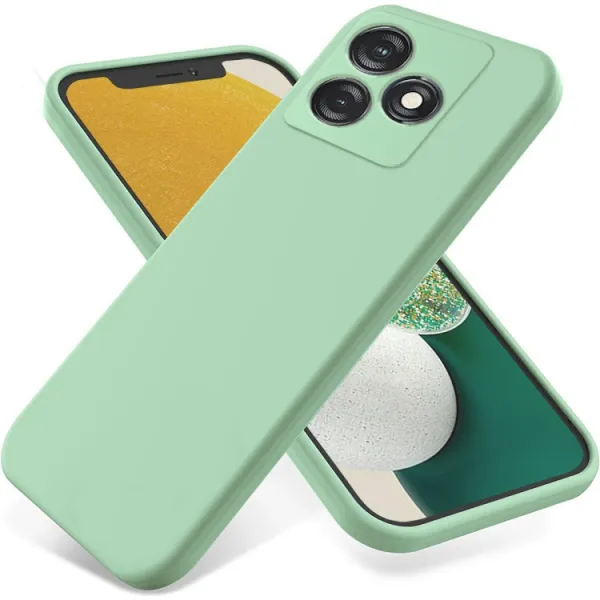 RUBBER Ochranný kryt pre Tecno Spark 10 zelený