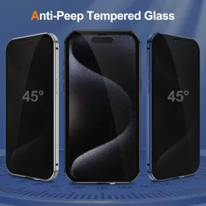 Magnetický kryt 360 pre Apple iPhone 15 Plus modrý