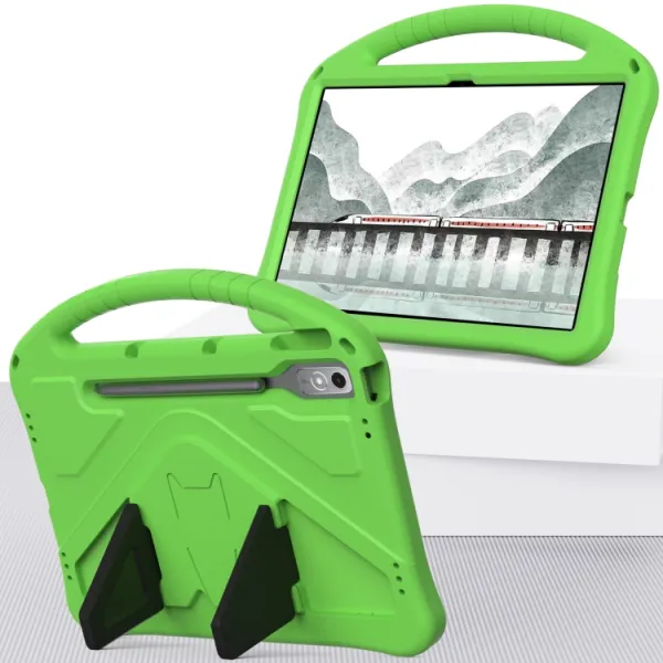 KIDDO Detský obal pre Lenovo Tab P12 zelený
