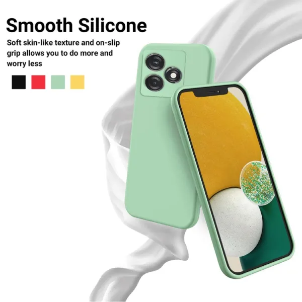 RUBBER Ochranný kryt pre Tecno Spark 10 zelený